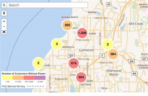 Snopud power outage - Report an Outage. If you are unable to report an outage online, please call our Automated Outage Reporting Line at: 425-783-1001. Toll-free: 1-877-783-1001. Stay at least 30 feet away from all fallen power lines and assume they are live and dangerous. Report fallen power lines to 425-783-1001. If life-threatening, call 911.